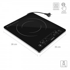 BRUNNER BRUNNER Gaskocher Camping Induktions Kochfeld HotPoint, Elektro Grill Herd Glas Keramik 2kW  Газовая плита BRUNNER, индукционная плита для кемпинга HotPoint, электрическая плита-гриль, стеклокерамика, 2 кВт