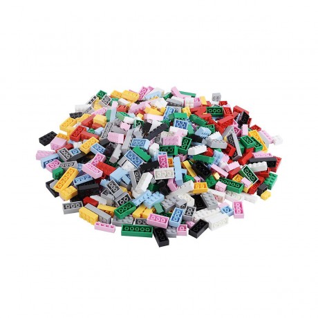 Katara Bunte Bausteine XL Box-Set mit 1264 Steinen + 2 Platten + Box Набор красочных строительных блоков XL из 1264 кубиков + 2 панели + коробка