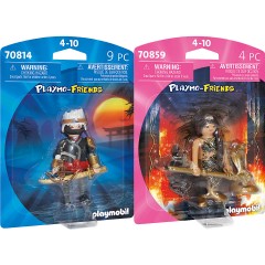 PLAYMOBIL 2er Set: 70814 Ninja + 70859 Schlangenlady Набор из 2 предметов: 70814 Ниндзя + 70859 Леди Змея