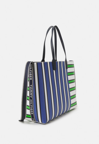 Tommy Hilfiger ICONIC TOMMY  Tote bag blue/green ICONIC TOMMY Сумка-тоут цвет морской волны