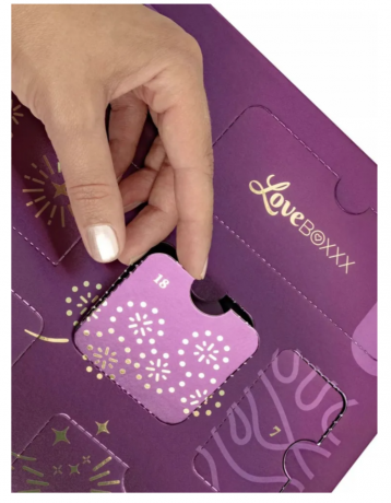 LoveBoxxx First Sparks Adventskalender 2025 Эротический адвент календарь LOVEBOXXX 2025 "Твой первый раз", 24 предмета