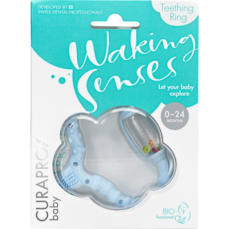 Curaprox Beissring Blau  Прорезыватель синий