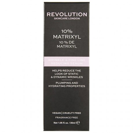 Revolution Skincare Wrinkle & Fine Line Reducing Serum 10 % Matrixyl  Сыворотка против морщин и тонких линий 10% Matrixyl
