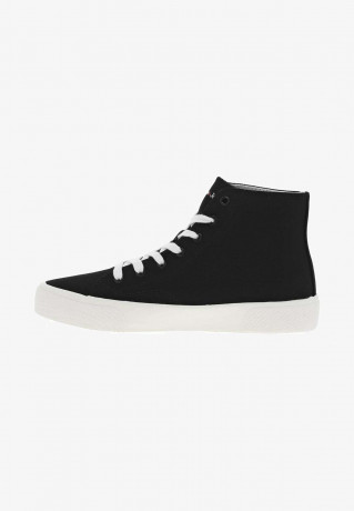 Tommy Hilfiger BASKETS High-top trainers noir BASKETS Высокие кроссовки нуар