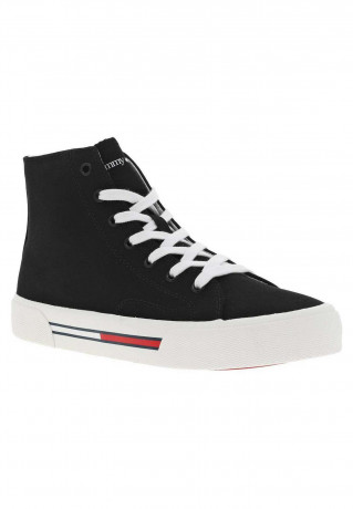 Tommy Hilfiger BASKETS High-top trainers noir BASKETS Высокие кроссовки нуар