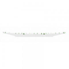 Gmundner Keramik Gmundner Keramik Grungeflammt Platzteller eckig 31x31x2,8 cm Gmundner керамическая плита с зеленым пламенем квадратная 31x31x2,8 см