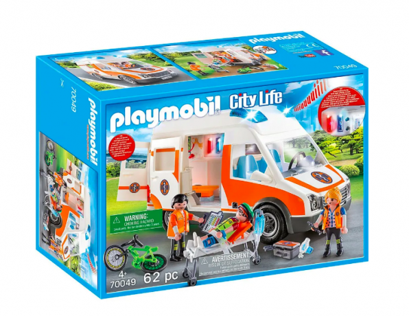PLAYMOBIL 70049 скорая помощь со светом и звуком