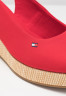 Tommy Hilfiger ICONIC ELBA SLING BACK WEDGE Platform sandals primary red ICONIC ELBA SLING BACK WEDGE Сандалии на платформе первичный красный
