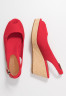 Tommy Hilfiger ICONIC ELBA SLING BACK WEDGE Platform sandals primary red ICONIC ELBA SLING BACK WEDGE Сандалии на платформе первичный красный