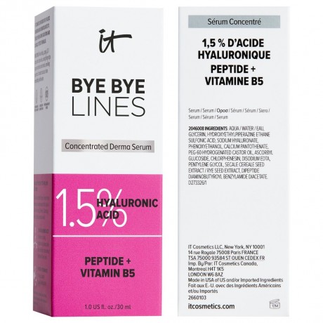 IT Cosmetics Bye Bye Lines Hyaluronsaure Serum Bye Bye Lines Сыворотка с гиалуроновой кислотой