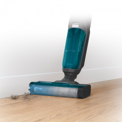 SCHNEIDER SCHNEIDER Nass-Trocken-Akkusauger Dual Expert, 150 W, Beutellos, HEPA 10 Filter, 78 dB, 680 ml Wassertank, 5200 mAh Akku schwarz Беспроводной пылесос SCHNEIDER для влажной и сухой уборки Dual Expert, 150 Вт, без мешка, фильтр HEPA 10, 78 дБ, рез