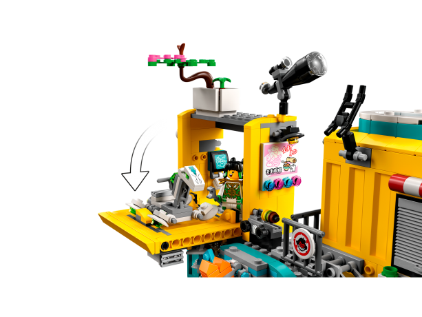 Lego Monkie Kids Teamtransporter Транспортер команды Monkie Kids