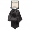 The Hair Edit Black Bow Sash Scrunchie  Черная резинка для волос с бантом и поясом