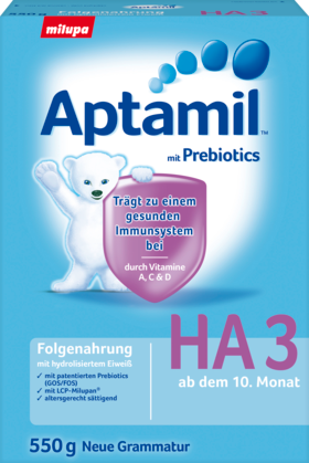 Aptamil HA 3 Молочная смесь для малышей от 10. Месяцев, 550 г