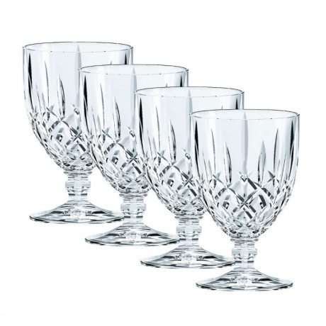 Nachtmann Nachtmann Noblesse Wasserglas / Kelchglas Set 4-tlg. h: 126 mm / 230 ml Набор стаканов/бокалов Nachtmann Noblesse из 4 предм. высота: 126 мм / 230 мл
