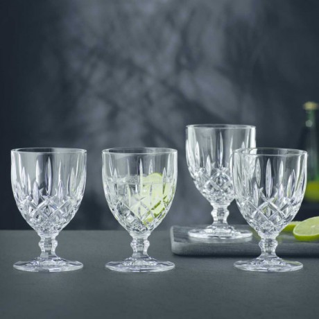 Nachtmann Nachtmann Noblesse Wasserglas / Kelchglas Set 4-tlg. h: 126 mm / 230 ml Набор стаканов/бокалов Nachtmann Noblesse из 4 предм. высота: 126 мм / 230 мл