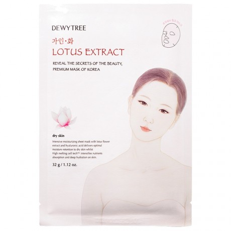 Dewytree Lotus Extract Maske Masken, 32 g