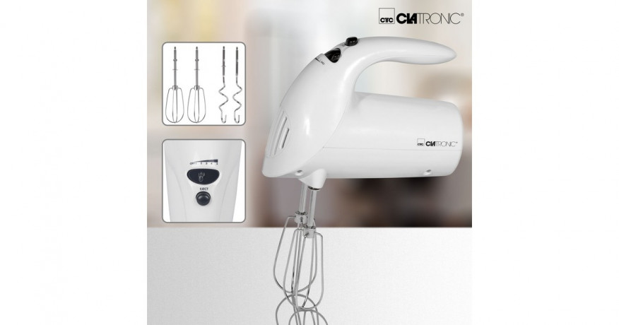 Clatronic Clatronic Handmixer HM 3014 weiss  weiss Ручной миксер Clatronic HM 3014 белый