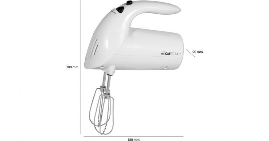 Clatronic Clatronic Handmixer HM 3014 weiss  weiss Ручной миксер Clatronic HM 3014 белый