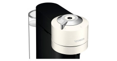 DeLonghi DeLonghi Nespresso Vertuo Next ENV 120.W, Kapselmaschine weiss/schwarz  weiss, schwarz DeLonghi Nespresso Vertuo Next ENV 120.W, капсульная машина белый/черный