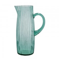 Bitz Bitz Kusintha - Glas green Krug 1,2 L / h: 25,5 cm Bitz Kusintha - Стеклянный зеленый кувшин 1,2 л / высота: 25,5 см