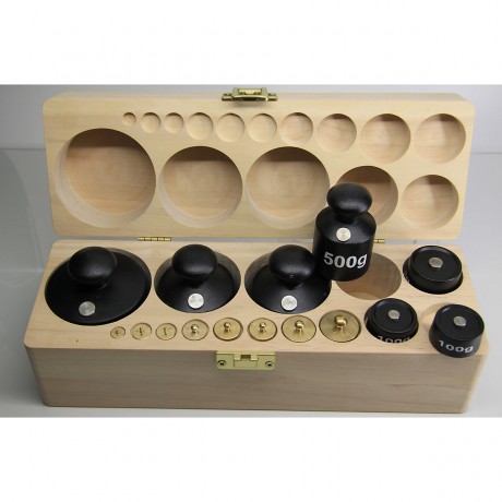 Wissner aktiv lernen Gewichtssatz 5kg 15 Gewichte im Holzkasten Набор гирь 5кг 15 гирь в деревянном ящике