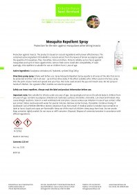 Kraueterhaus Sanct Bernhardt Mosquito Repellent Spray, 125 мл