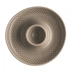 Rosenthal Rosenthal Junto Pearl Grey - Porzellan Eierbecher mit Ablage 13 cm Rosenthal Junto Pearl Grey - Подставка для яиц фарфоровая с полкой 13 см