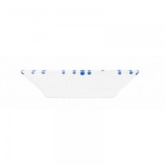 Gmundner Keramik Gmundner Keramik Blaugeflammt Snackschale 11x11x2,8 cm Миска для закусок Gmundner керамическая с синим пламенем 11x11x2,8 см