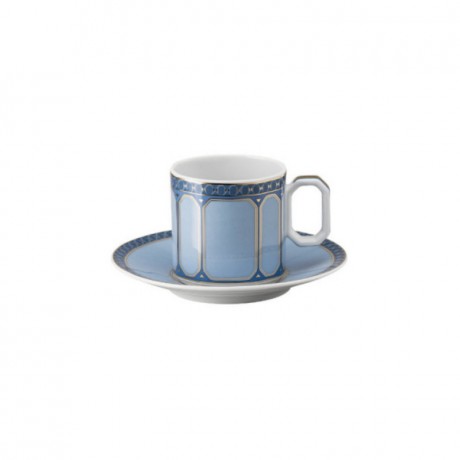 Rosenthal Swarovski x Rosenthal SIGNUM Azure Espressotasse 2-tlg. 0,08 L Swarovski x Rosenthal SIGNUM Лазурная чашка для эспрессо, 2 шт. 0,08 л