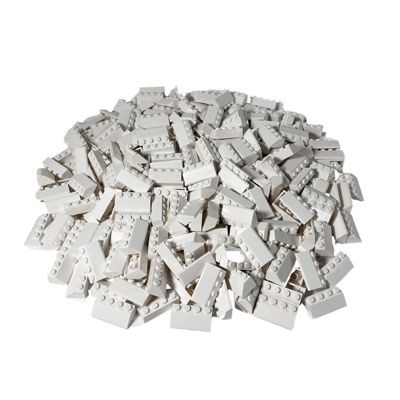 LEGO LEGO 2x4 Dachsteine Weiss \/ 25 Stueck \/ White bricks 3037 LEGO 2x4 кирпичи для крыши белые / 25 шт / Белые кирпичи 3037