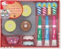 Melissa  Doug Cupcake-Spielset aus Holz Деревянный набор для кексов