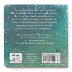 Hosenmax Der Verspielte Lowe geht schlafen (Pappbilderbuch) fur Kinder Игривый лев засыпает (книга с картинками) для детей