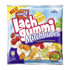 nimm2 Lachgummi Milchbubis Фруктовые конфеты с начинкой 225г