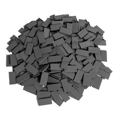LEGO LEGO 2x4 Fliesen Dunkelgrau - 1000 Stuck - Dark bluish grey tile 87079 LEGO 2x4 Tiles Dark Grey - 1000 штук - Темно-голубовато-серая плитка 87079