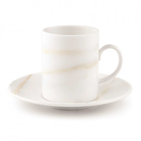 Wedgwood Wedgwood Vera Wang Venato Imperial Espressotasse mit Untertasse 2-tlg. Wedgwood Vera Wang Venato Imperial Чашка для эспрессо и блюдце из 2 предметов.