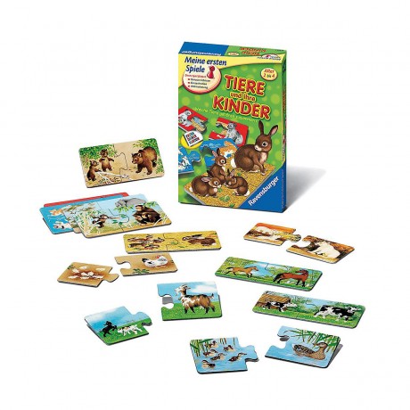 Ravensburger Tiere und ihre Kinder животные и их дети