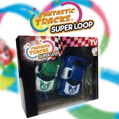 FANTASTIC TRACKS Looping Cars Set Ersatzauto fur Super Loop Autorennbahn Fahrzeuge Looping Cars Набор автомобилей на замену для гоночных автомобилей Super Loop