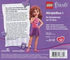LEGO CD LEGO Friends Horspielbox, 3 Audio-CD Компакт-диск LEGO Friends Radio Play Box, 3 аудио компакт-диска