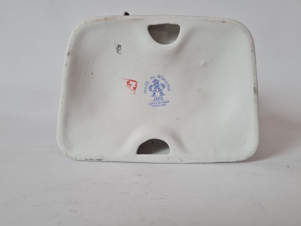 ARPO, Фарфоровая статуэтка "Скрипач с собакой", Румыния, 19см, 1950-60гг.