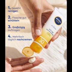Nivea UV Gesicht Q10 Anti-Age Sonnenschutz  UV Face Q10 Антивозрастная защита от солнца