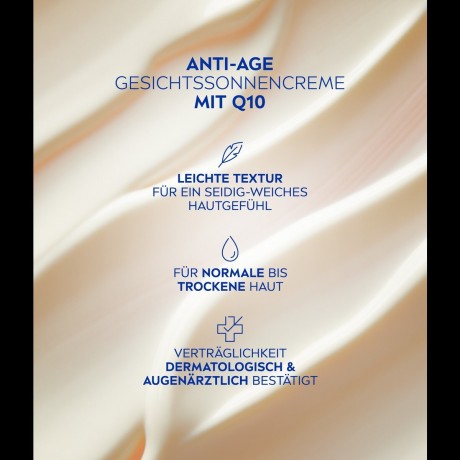 Nivea UV Gesicht Q10 Anti-Age Sonnenschutz  UV Face Q10 Антивозрастная защита от солнца