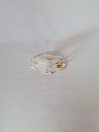 Статуэтка винтажная ARPO "Косуля" с позолотой, Румыния, 1960-70гг.