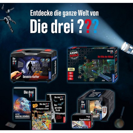 Kosmos Die drei ???: Metall-Sucher (Experimentierkasten) The Three ???: Metal Finder (экспериментальный набор)