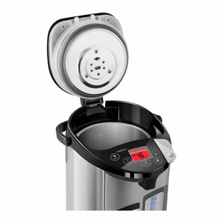 Bredeco Bredeco Heisswasserspender Thermopot Heisswasserspender Wasserkocher Thermokanne Wasserspender, 5 l, 680 W  Диспенсер для горячей воды Bredeco Thermopot, диспенсер для горячей воды, чайник, термокувшин, диспенсер для воды, 5 л, 680 Вт