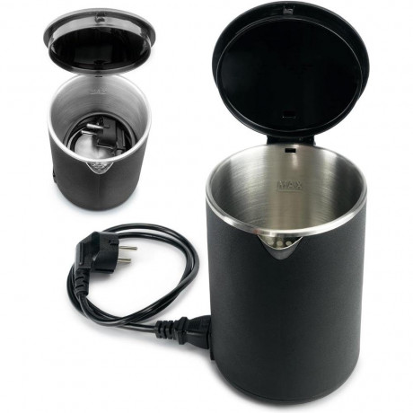 KORONA KORONA Reise-Wasserkocher 20250, 0,6 l, 800,00 W, fur Reisen Camping unterwegs, kompakt einklappbar platzsparend  Дорожный чайник KORONA 20250, 0,6 л, 800,00 Вт, для путешествий в походах, компактно складывается для экономии места