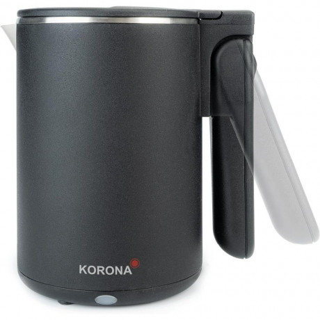 KORONA KORONA Reise-Wasserkocher 20250, 0,6 l, 800,00 W, fur Reisen Camping unterwegs, kompakt einklappbar platzsparend  Дорожный чайник KORONA 20250, 0,6 л, 800,00 Вт, для путешествий в походах, компактно складывается для экономии места