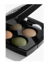 CHANEL Les 4 Ombres Lidschatten 318 Blurry Green, Паллетка теней, Коллекция Осень/Зима 2024, тон 318 Blurry Green
