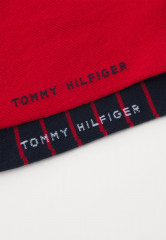 Tommy Hilfiger WOMEN SOCK SMALL STRIPE 2 PACK Socks red/navy ЖЕНСКИЕ НОСКИ С МАЛЕНЬКИМИ ПОЛОСКАМИ, 2 УПАКОВКИ Носки красный/темно-синий