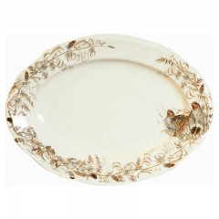 Gien Fayencerie Gien 'Sologne' Platte oval 45 x 33 cm Gien "Sologne" Блюдо овальное 45 x 33 см